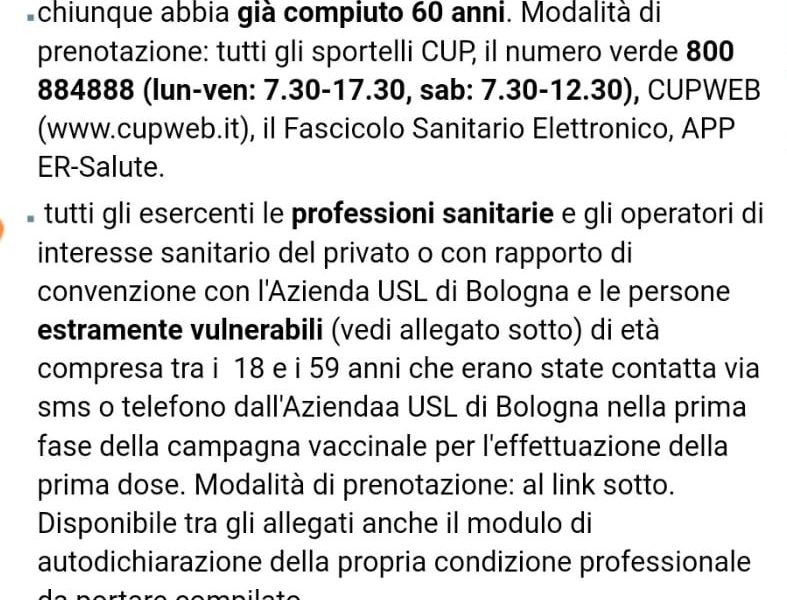 Vaccino anti-covid III Dose