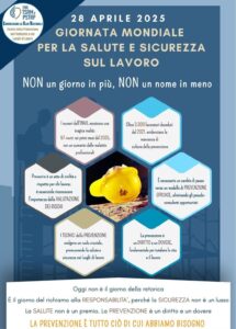 giornata mondiale salute e sicurezza lavoro 2025