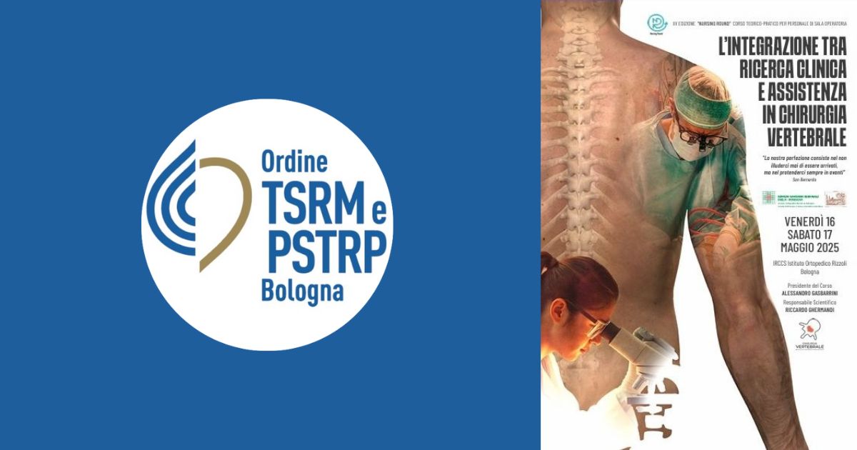 “Ricerca clinica e assistenza in chirurgia vertebrale” – Corso per personale sala operatoria, Rizzoli 2025