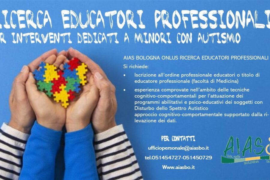 CERCASI EDUCATORI PROFESSIONALI