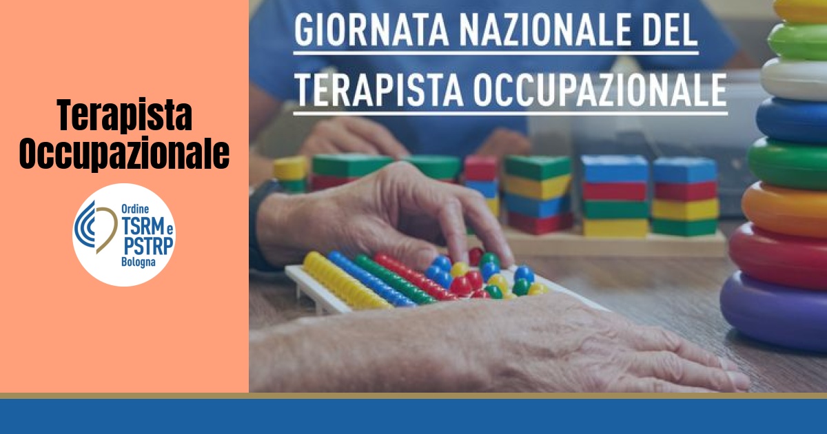 GIORNATA NAZIONALE DEL TERAPISTA OCCUPAZIONALE
