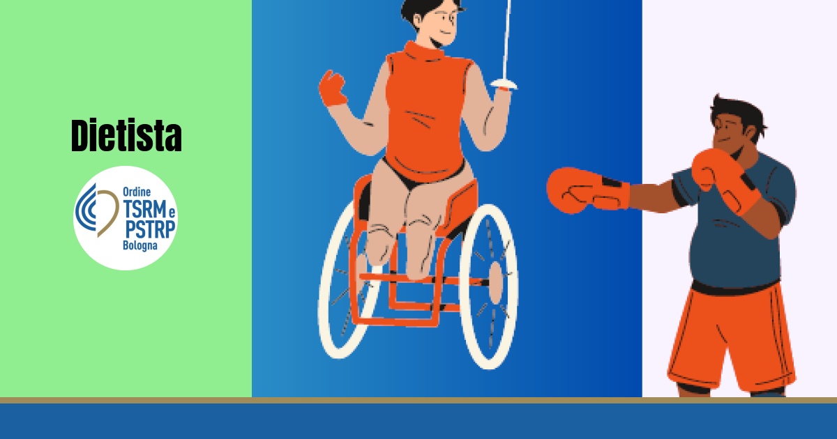 Sportivi con disabilità su sedia a rotelle e con protesi gamba