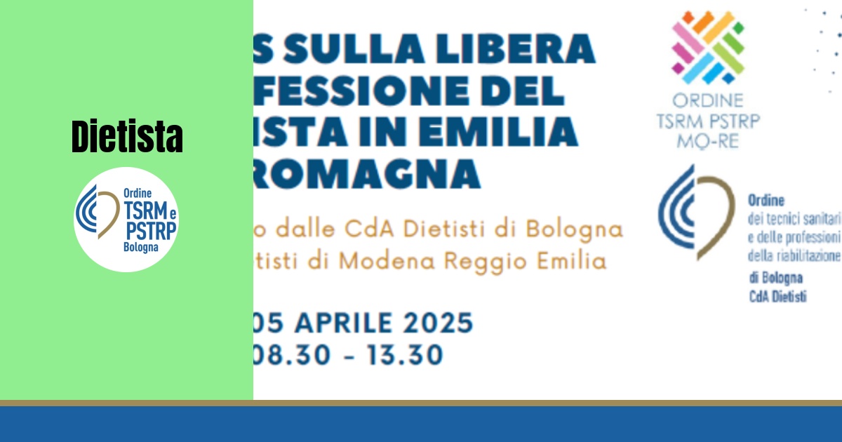 Materiale Corso “Focus sulla Libera Professione del Dietista in Emilia Romagna”